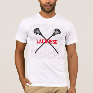 LACROSSE Sticks Sportfantasts School Team Lax Roli T Shirt