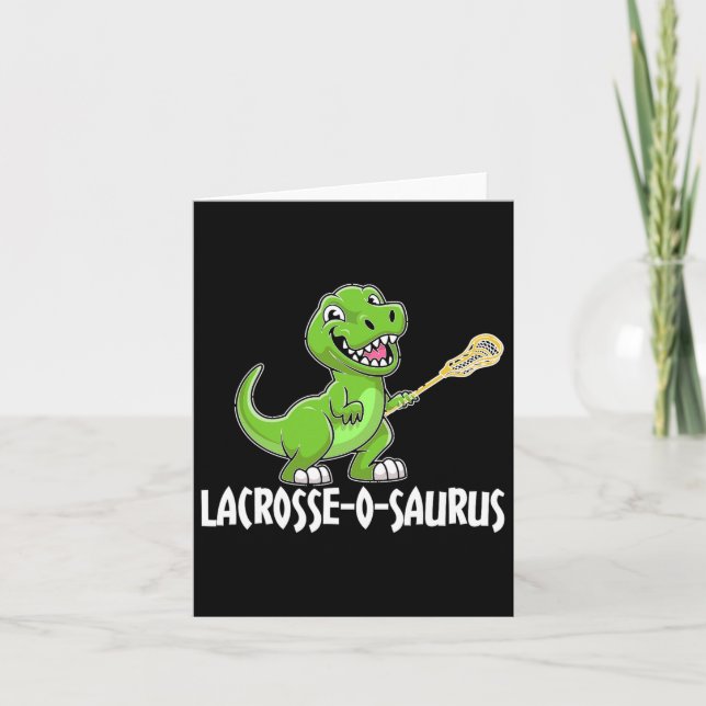 Lacrosse T-rex Dino Lacrosse Racket Kort (Framsida)