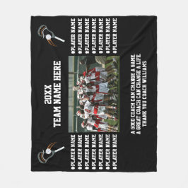 Lacrosse Tack Coach Fleecefilt