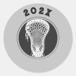 Lacrosse Team 2025 Runt Klistermärke