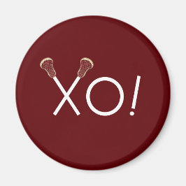 Lacrosse Team Gifts Magnet