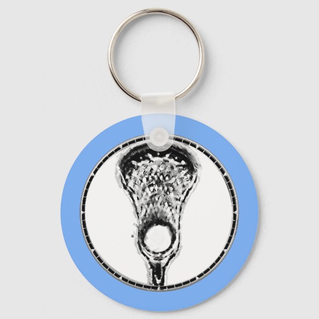 Lacrosse Team Gifts Nyckelring (Framsida)