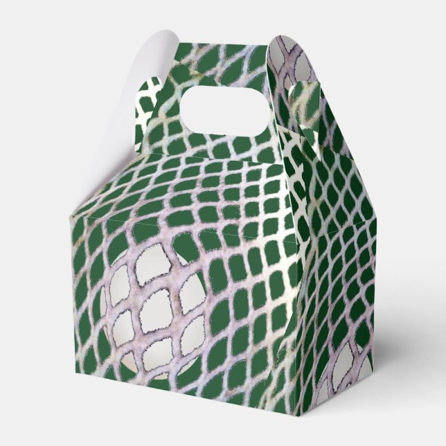 Lacrosse Team Grönt Party Presentaskar (Framsidan Sidan)