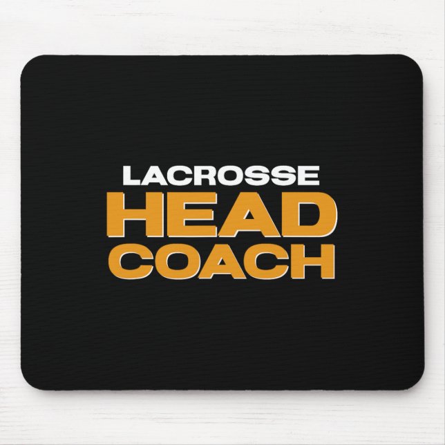 Lacrosse Team Head Coach Musmatta (Framsidan)