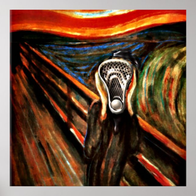 Lacrosse Team Humor Poster (Framsidan)