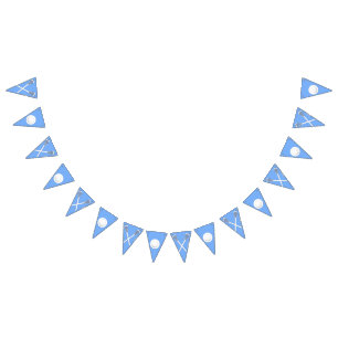 Lacrosse Team Light Blue Vimplar