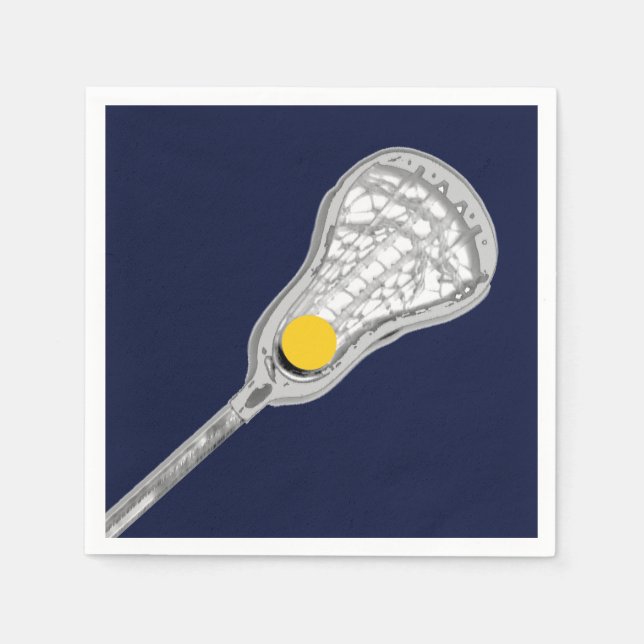 Lacrosse Team Pappersservett (Framsidan)