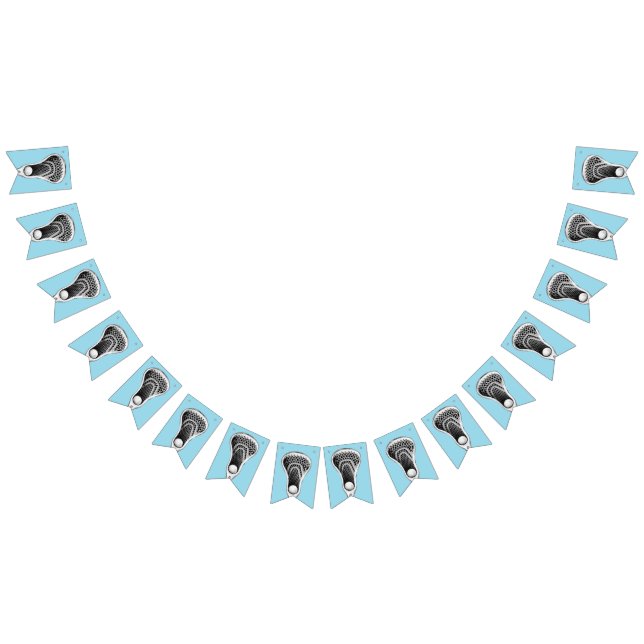 Lacrosse Team Party Vimplar (Alla)