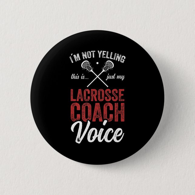 Lacrosse tränare tränar Lacrosse Player Stick quot Knapp (Framsida)