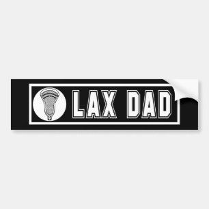 Lacrosse uppfostrar den DadBumper bildekalet Bildekal