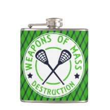 Lacrosse Weapons of Destruction Flask