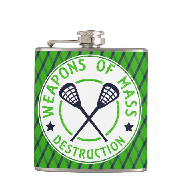 Lacrosse Weapons of Destruction Flask Fickplunta (Framsidan)