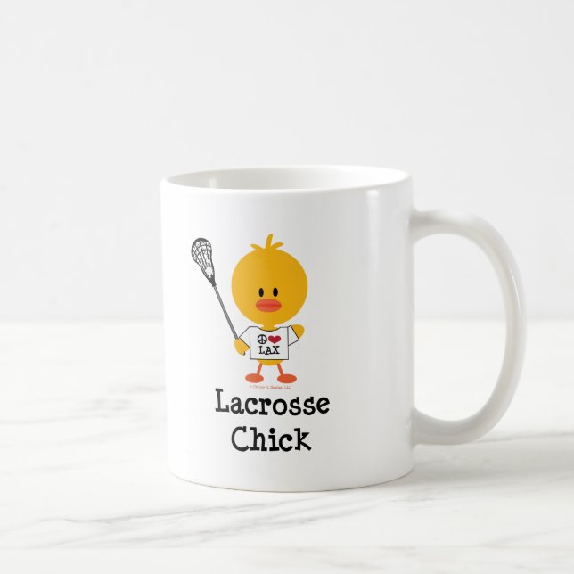 Lacrossechickmugg Kaffemugg (Höger)