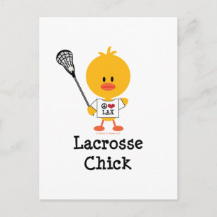 Lacrossechickvykort Vykort