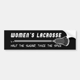 LacrosseflickaWomensLacrosseSS bildekal