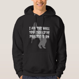 LacrosseGoalie - I-förmiddag väggen Hoodie