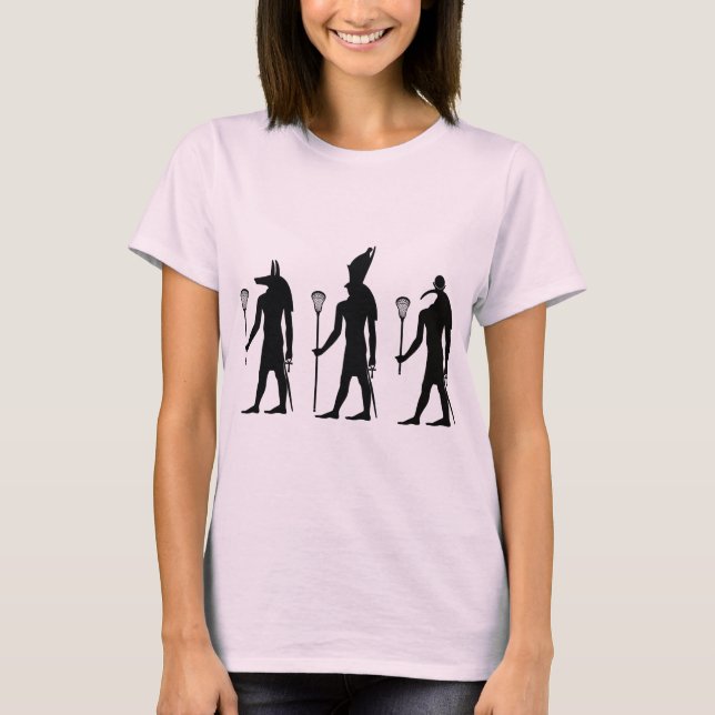 Lacrossegudar T Shirt (Framsida)