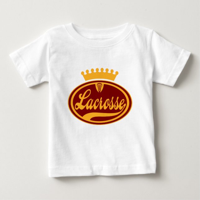 Lacrossekrona Tee Shirt (Framsida)