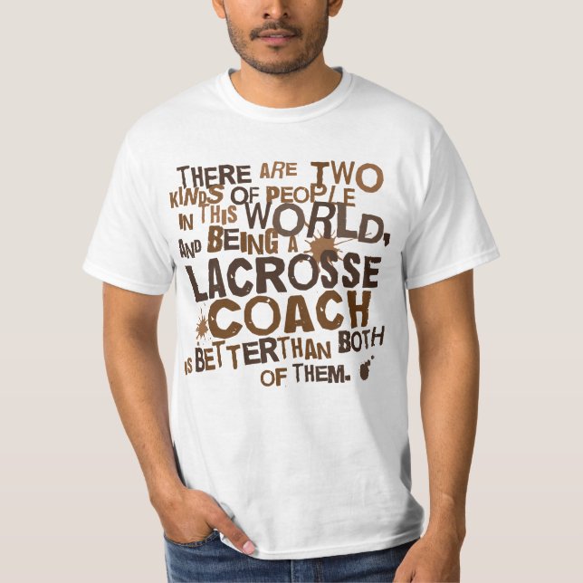 Lacrosselagledaregåva T Shirt (Framsida)