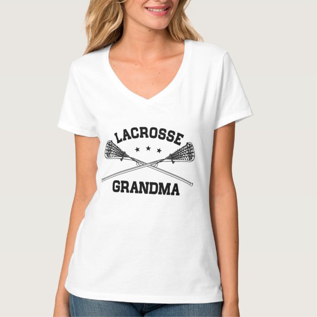 Lacrossemormor T-shirt (Framsida)