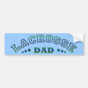 Lacrossepappabildekal Bildekal