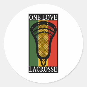 LacrosseparodiOneLove klistermärke