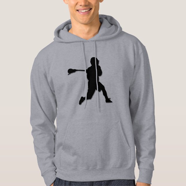 LacrossespelareHoodie Hoodie (Framsida)