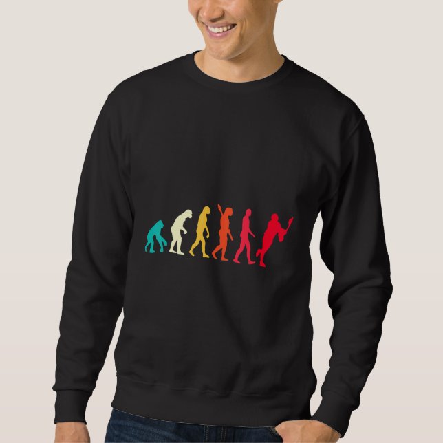 Lacrossespelarens Evolution Coach Lag Lång Ärmad Tröja (Framsida)