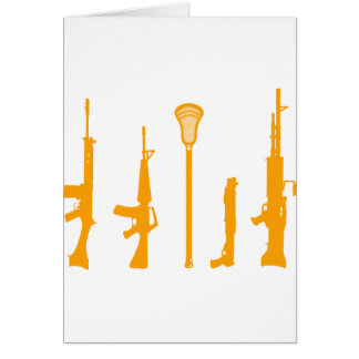 Lacrossevapen Hälsningskort