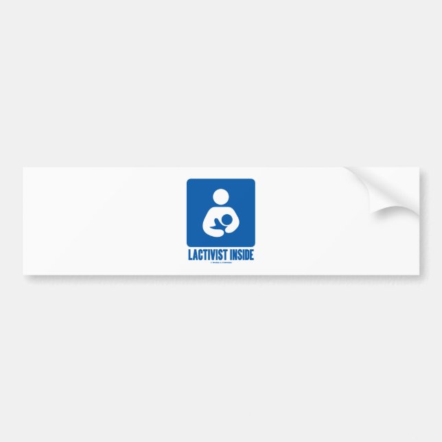 Lactivist insida (Breastfeeding Advocacy Bildekal (Framsidan)