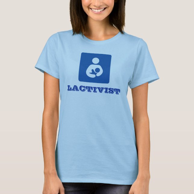Lactivist skjorta t shirt (Framsida)