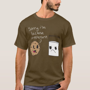 Lactoseintolerans skjorta t-shirt