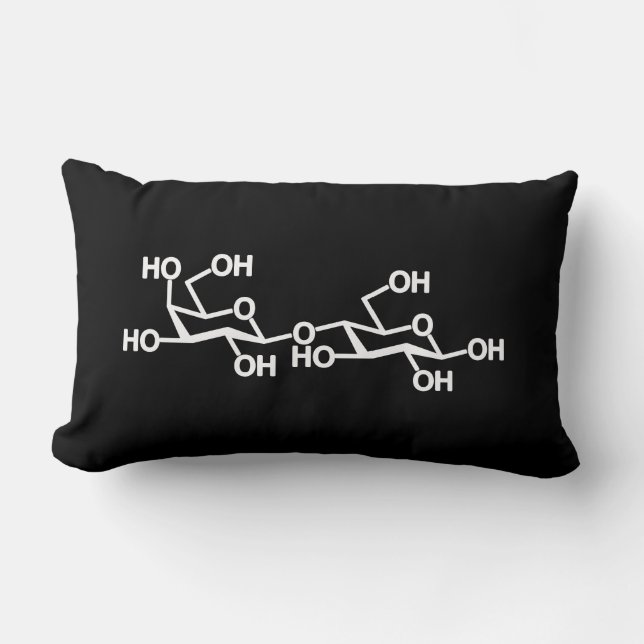 Lactosemjölk strukturerar lumbarkudde (Framsida)