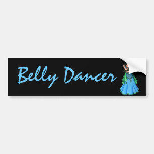 Lacy Belly Dancer Bildekal