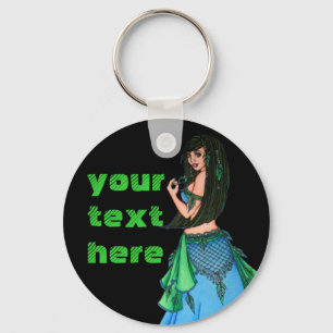 Lacy Belly Dancer Nyckelring