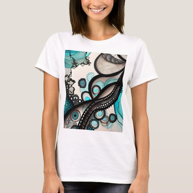 Lacy Dam T Shirt (Framsida)