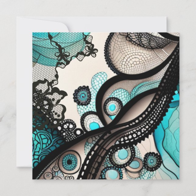 Lacy Dam Tack Kort (Framsida)