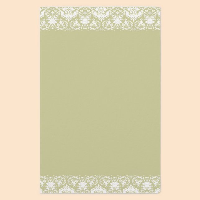 Lacy Damask Gräns Brevpapper (Skapare uppladdad)