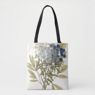 Lacy Lövs - Blommor och Grekland Tygkasse
