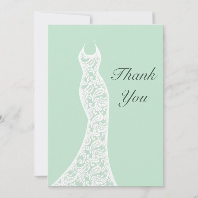 Lacy Minttack Tack Kort (Framsida)