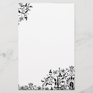 Lacy romantiskt stationärt brevpapper