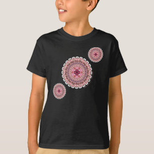 Lacy Valentine Day Barn och Baby Mörk Shirt T-shirt