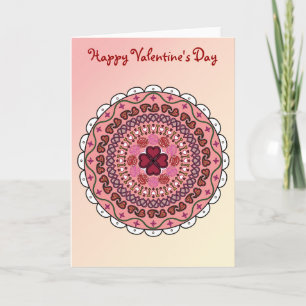 Lacy Valentines Dag-kort Helgkort