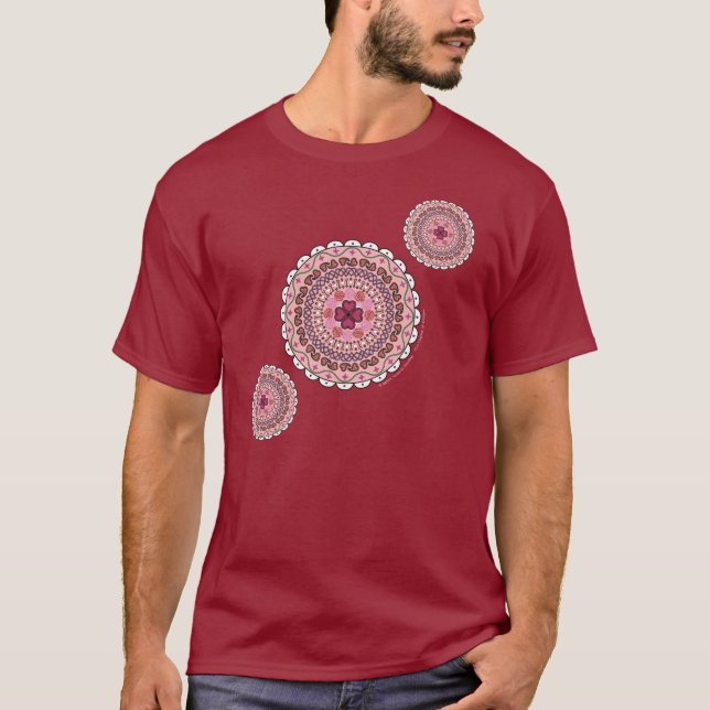 Lacy Valentines Manar Mörk Shirt Tee (Framsida)