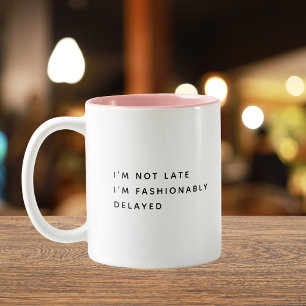 Lad från Funny Say Coworking Mode Lad Två-Tonad Mugg