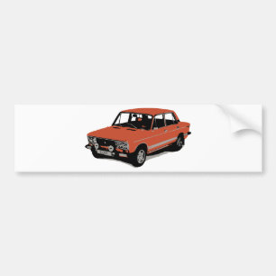 Lada - den sovjetiska ryska bilen bildekal