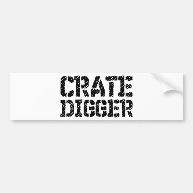 Låda Digger Bildekal (Framsidan)