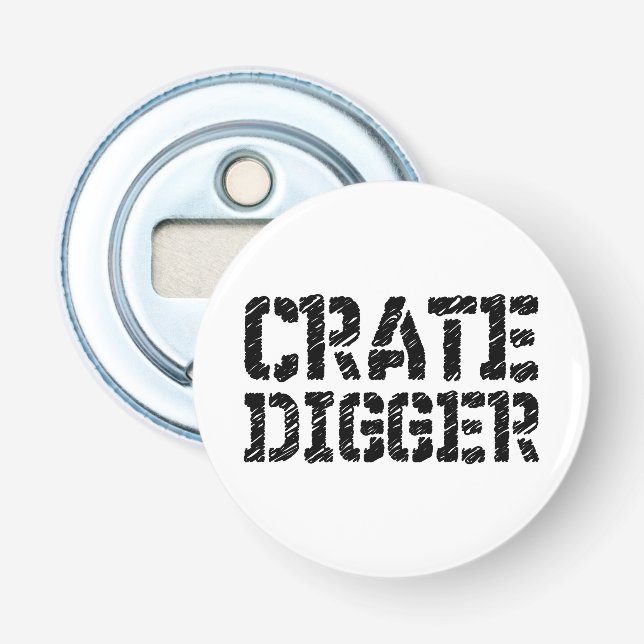 Låda Digger Flasköppnare (Framsidan)