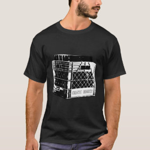 Låda-digger med Låda Fullt av poster LP T Shirt