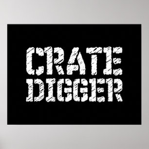 Låda Digger Poster